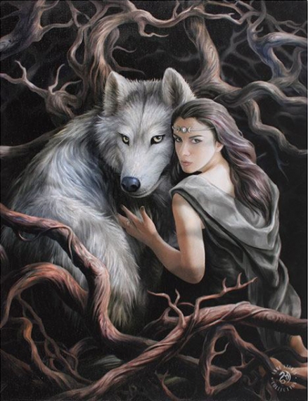 Toile Gothique sur chassis 