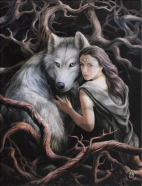 toile sur chassis gothique anne stokes Soul Bond