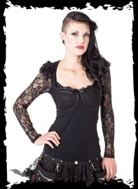 haut gothique queen of darkness lace sleeves