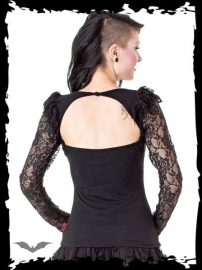 haut gothique queen of darkness lace sleeves