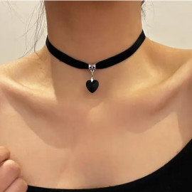 Tour de cou Gothique Black Heart