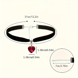Tour de cou Gothique Red Heart