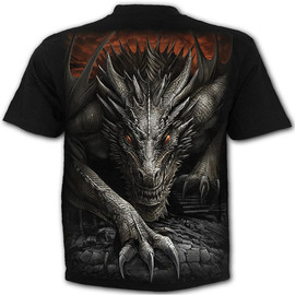 T-Shirt Spiral Direct Majestic Draco - tshirt SPIRAL DIRECT L043M101