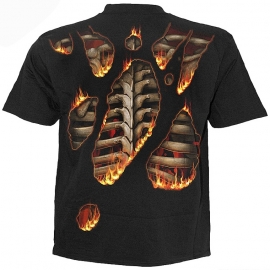 tshirt gothique spiral direct inferno
