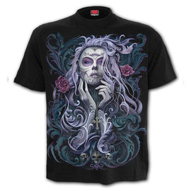 Spiral Direct Rococo Skull T162M101 t-shirt SPIRAL DIRECT