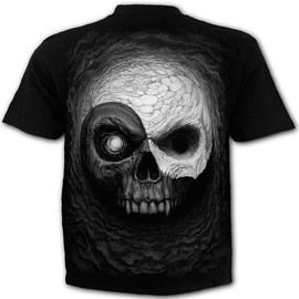 T-Shirt Spiral Direct Yin Yang Skulls - tshirt SPIRAL DIRECT M029M101