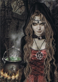 carte postale gothique victoria frances the witch